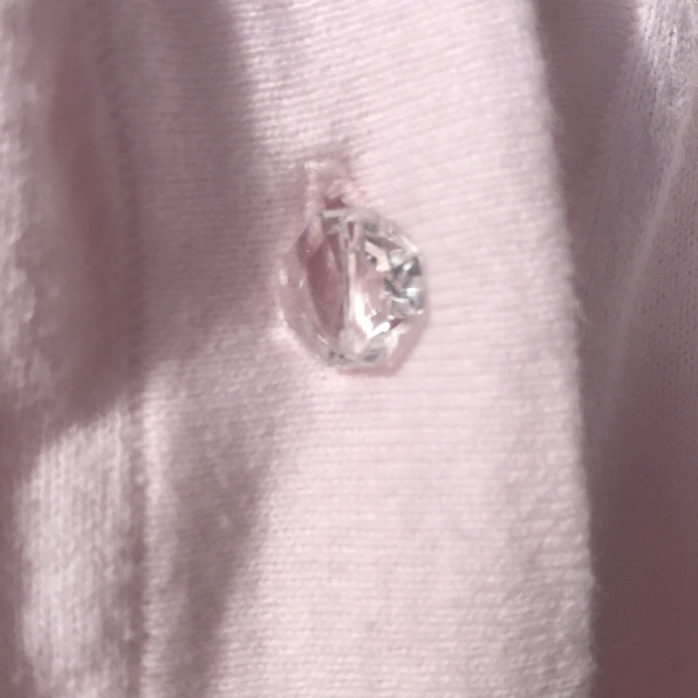 J. Crew Light Pink Cotton Cardigan Size SM - Picture 3 of 6